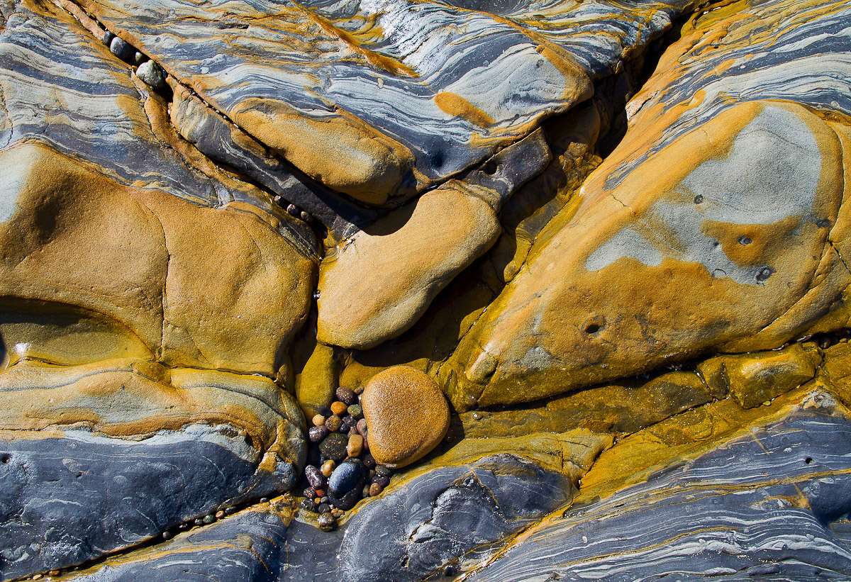 Rock Formation - Weston Beach - Point Lobos